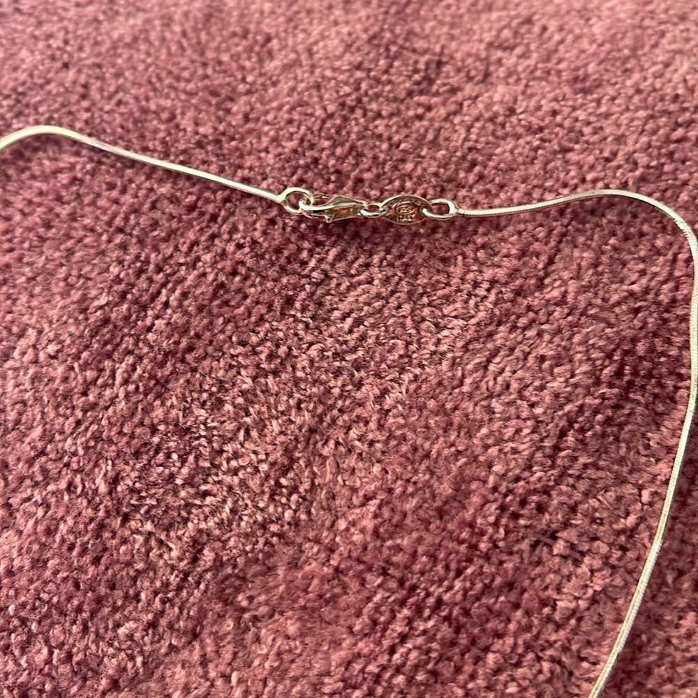 Silver necklace - Picture 3 of 5